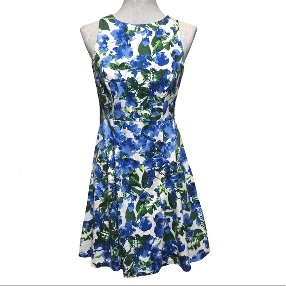 Milly Dresses & Skirts - Milly Watercolor Floral Fit & Flare Dress